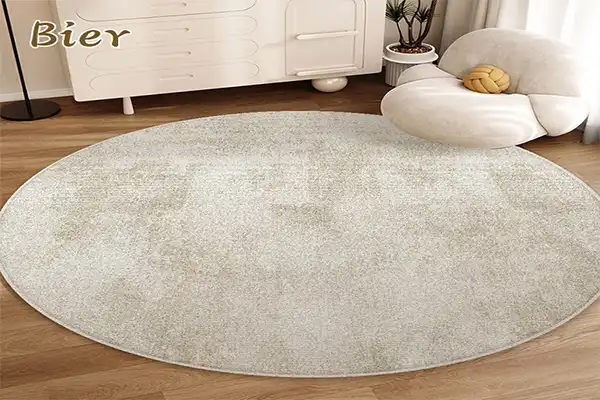 Why Choose a Textured Round Rug for Christmas Decoration?